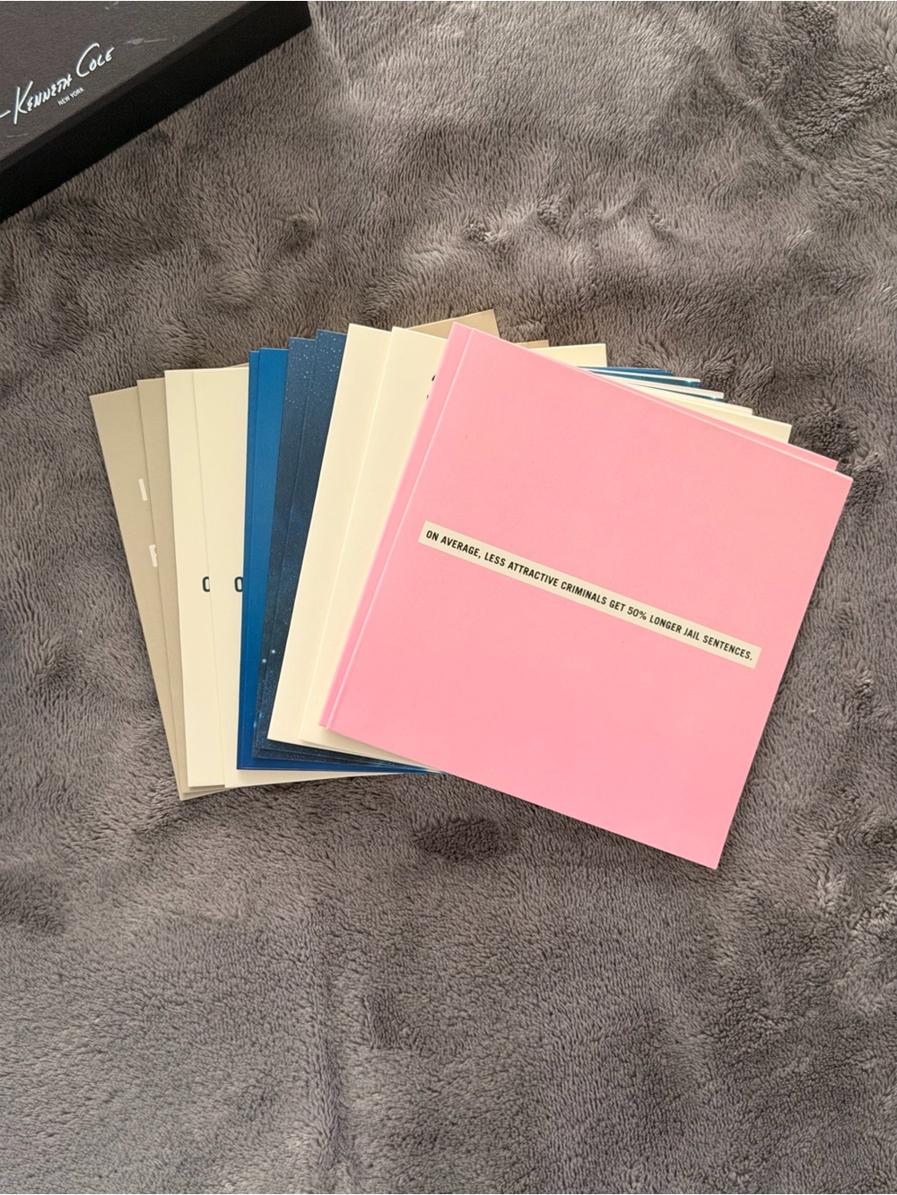 Kenneth Cole Blank Notecards w/ envelopes